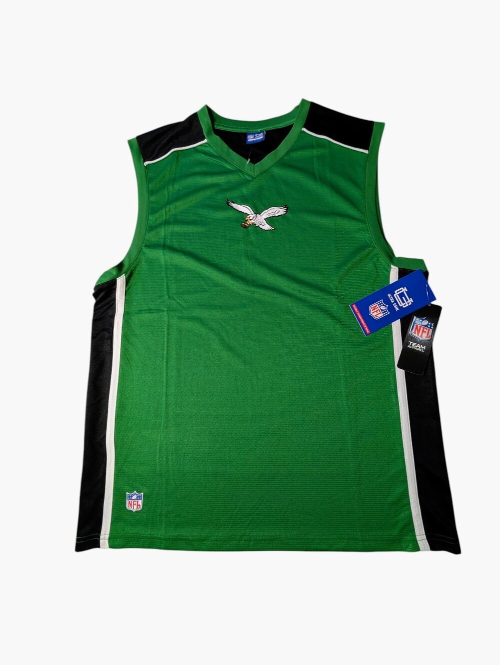 NFL Ultra Game Philadelphia Eagles Kelly Green Sleeveless Shirt Men's Large NWT